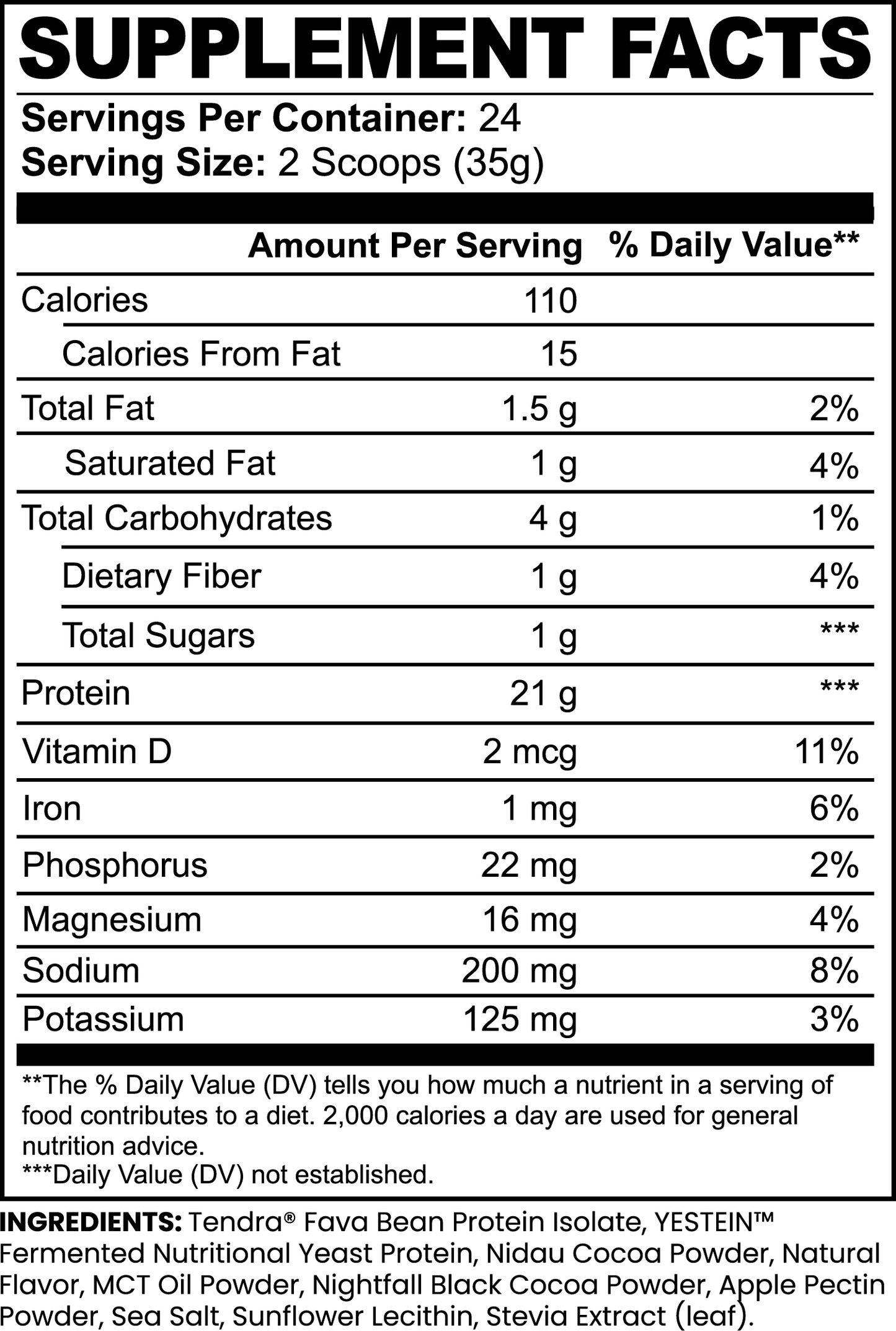 VPX Vegan Protein Powder